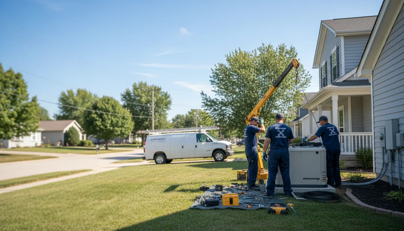Generator Installation in Woodward, IA near me